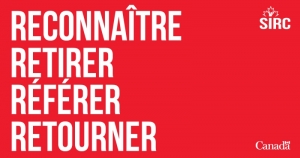 Reconnaitre, retirer, référer, retourner